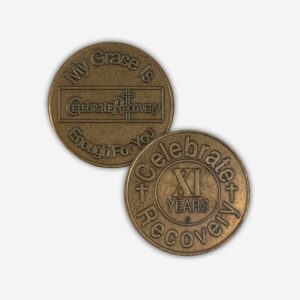 11 Year Bronze Coin
