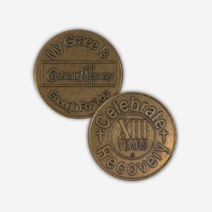 13 Year Bronze Coin