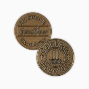 2 Year Bronze Coin