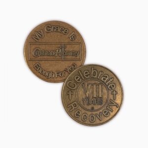 7 Year Bronze Coin