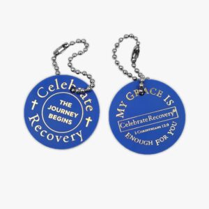 Celebrate Recovery Chip First Time Attender - Blue (Pack of 25)