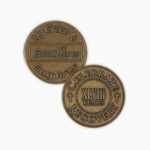 47 Year Bronze Coin