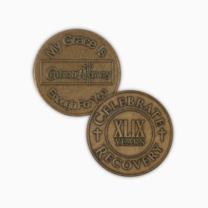 49 Year Bronze Coin