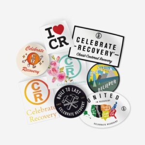 Celebrate Recovery Sticker Bundle